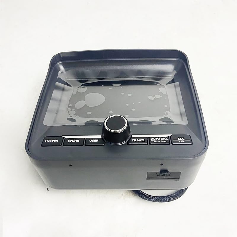 Image of 21Q6-33401 21Q633401 Monitor Fits for Hyundai R-9 Series R220-9S R220-9 R200-9 R250LC-9 R220LC-9S Replacement Excavator Parts