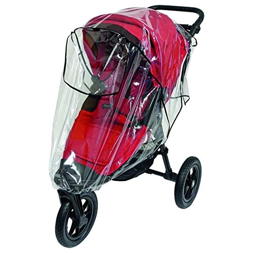 Sunnybaby 10030 Regnskydd för XL Jogger Baby Jogger City Elite, TFK Adventure och många andra, transparent