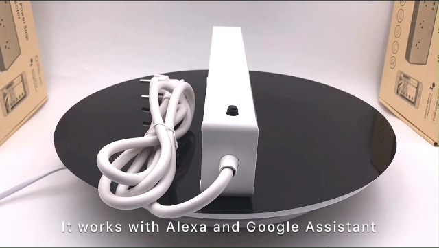 TELLUR SMART Multipresa WiFi, Ciabatta Intelligente, App per Telefono, Compatibile con Alexa e Google, Ciabatta Alexa