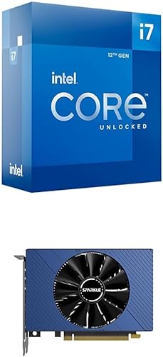 Miniatura 1 de Intel Core i7-12700K Procesador de escritorio para juegos con gráficos integrados y 12 núcleos (8P+4E) de hasta 5.0 GHz desbloqueado LGA1700 Serie