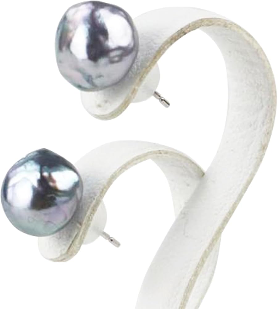 宇和島産 あこや本真珠 越物 バロックパール ピアス K18製　イエローゴールド 宇和島産 あこや本真珠 越物 バロックパール ピアス K18製