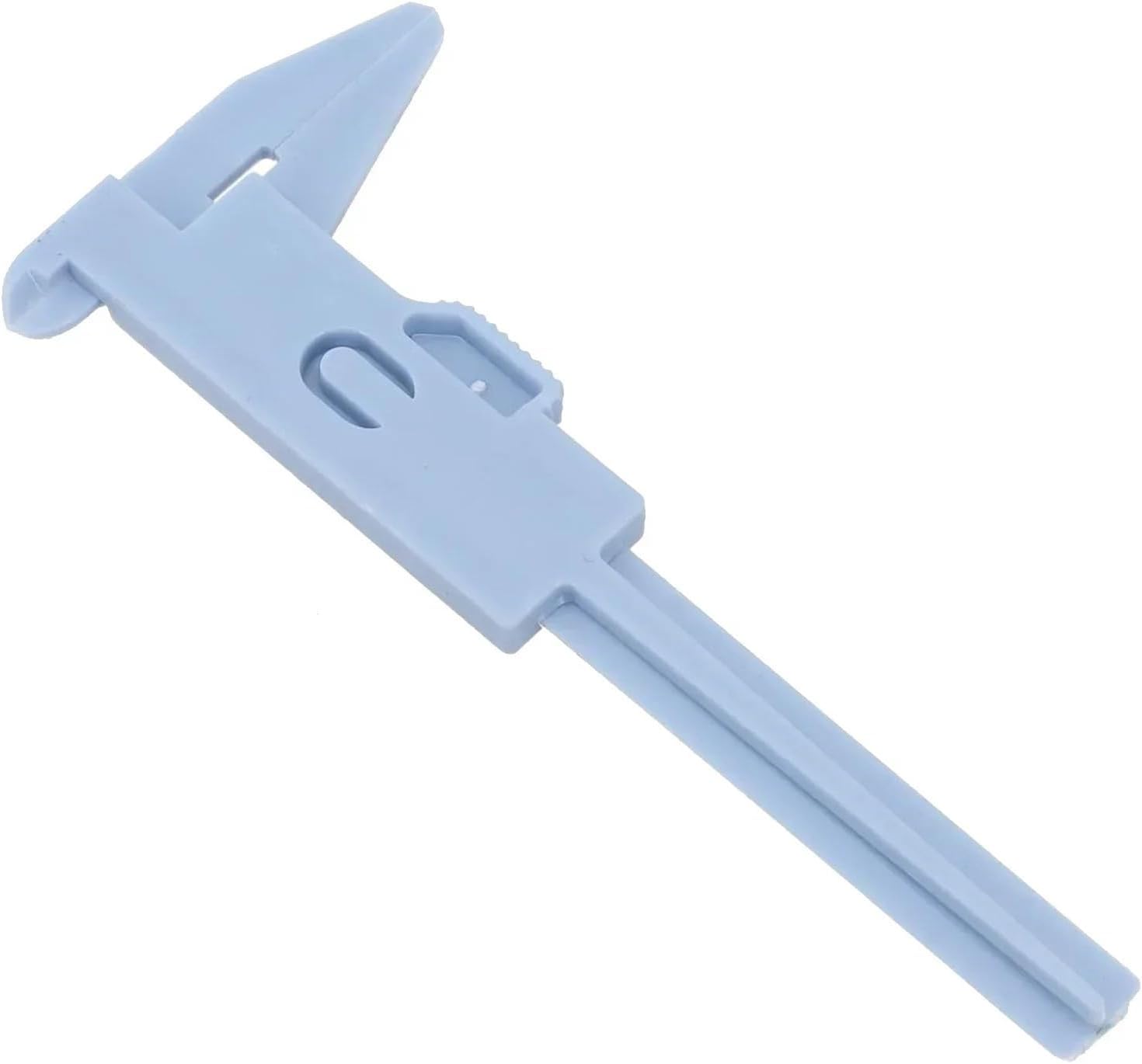 1PC 0-80mm Sliding Vernier Caliper Gauge Measuring Tool Scale Ruler Micrometer For Jewelry Measurement Testing Manual Tools(Red)