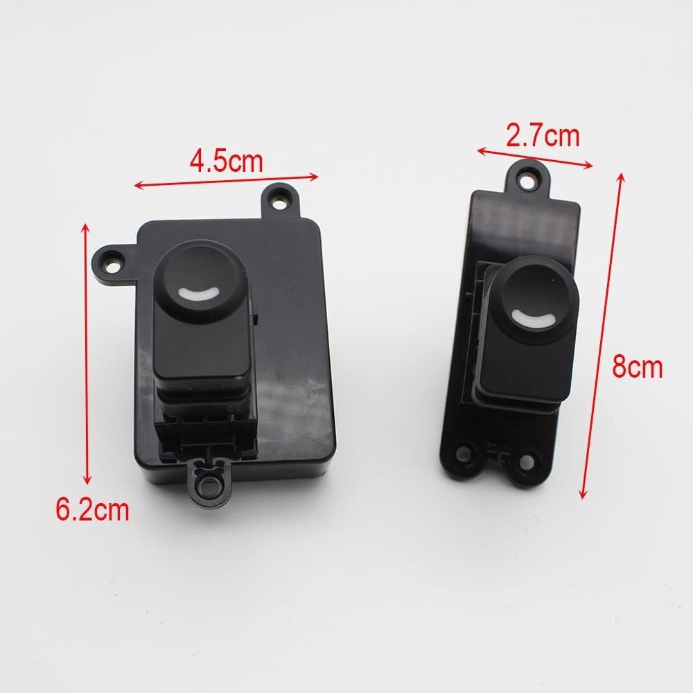 Interruttore di controllo del sollevatore elettric Per Hyundai I30 2008 2009 2010 2011 Pulsante di controllo alzacristallo elettrico lato passeggero anteriore destro posteriore auto(A pair)