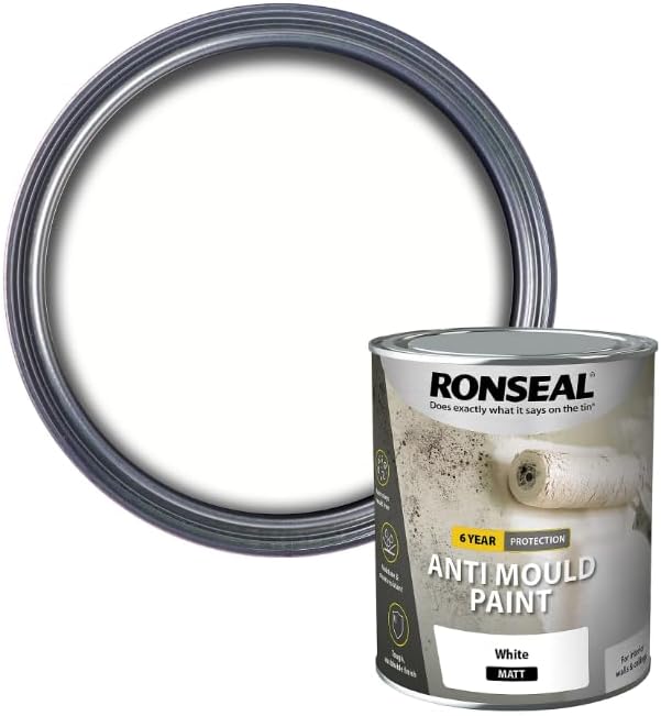 AMPWM750 Anti Mould Paint White Matt 750ml