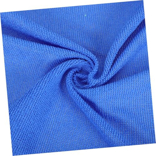 Garneck 10pcs Microfiber Car Wash Towels 30x60cm Blue Edge Absorbent Drying Cloths for Auto Cleaning and Polishing, Soft Car Care Towels for Vehicle Maintenance