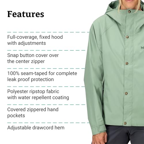 Image of MARMOT Women's Cascade Durable & Waterproof Rain Jacket