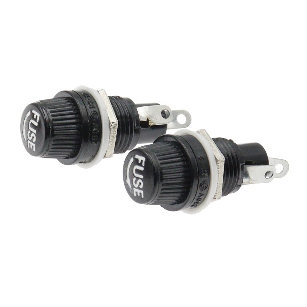 5 uds. R3-12/13 5X20MM 6X30MM Portafusibles 10A 125V/250V Caja de fusibles * 20 mm(5x20mm,1.6A)