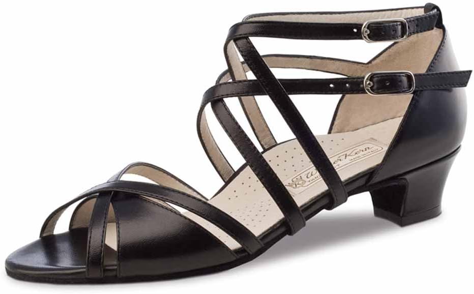 Werner KernWomen's Eva 3.4 leather dance shoes, black