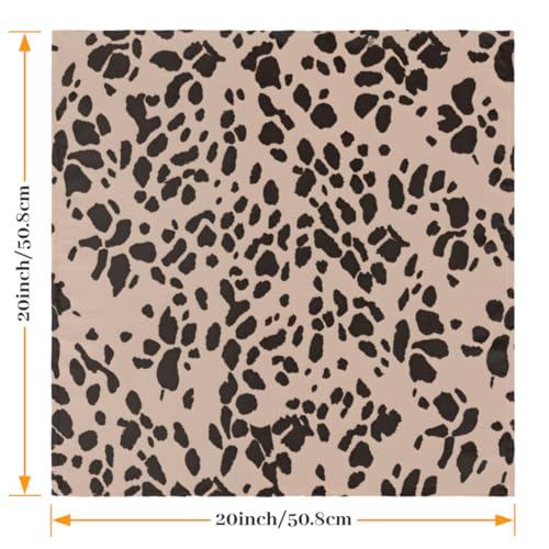 Servilletas de Tela Animal Print Multicolor Pack 6 50.5x50.5 cm miniatura 2