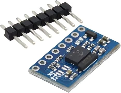 GY-BNO055 9DOF Sensor Module with AHRS Accelerometer Gyroscope Magnetometer I2C UART 3-5V for Robotics Navigation Electronic Projects Blue