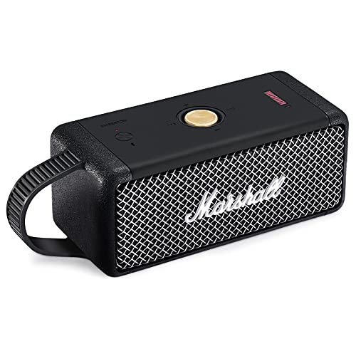 Seracle Housse en Silicone pour Marshall Emberton Haut-Parleur Portatif:(Noir) Cover