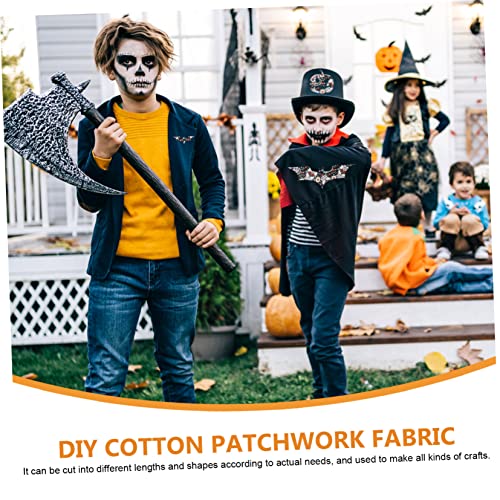 Patchwork d'Halloween en coton pour réussir vos découpes et décors faits main - 2