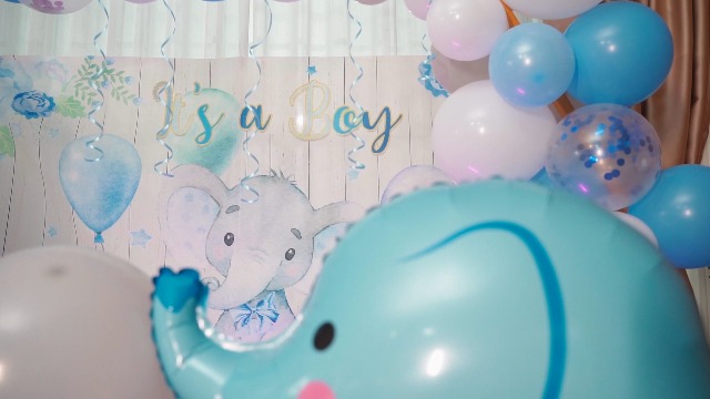 Elefanten-Konfetti Set – 200 Stück In Rosa & Blau Für Babyparty, Geburtstag & Geschlechter-Enthüllung