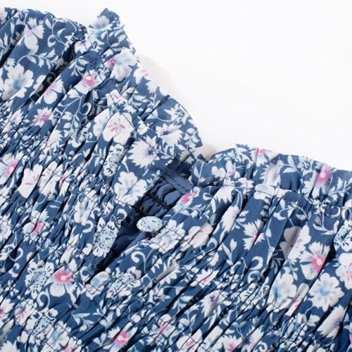 Image of GRACE KARIN Girls Long Sleeve Floral Dress Fall Winter Casual Dresses 6-14Y