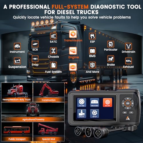 Ancel HD430 Heavy Duty Truck Scanner thumb #2