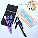 Eyebrow Razors for Women 11PCS by GNAWRISHING, Eyebrow Razor Trimmer Shaper Shaver for Girls, 3 style