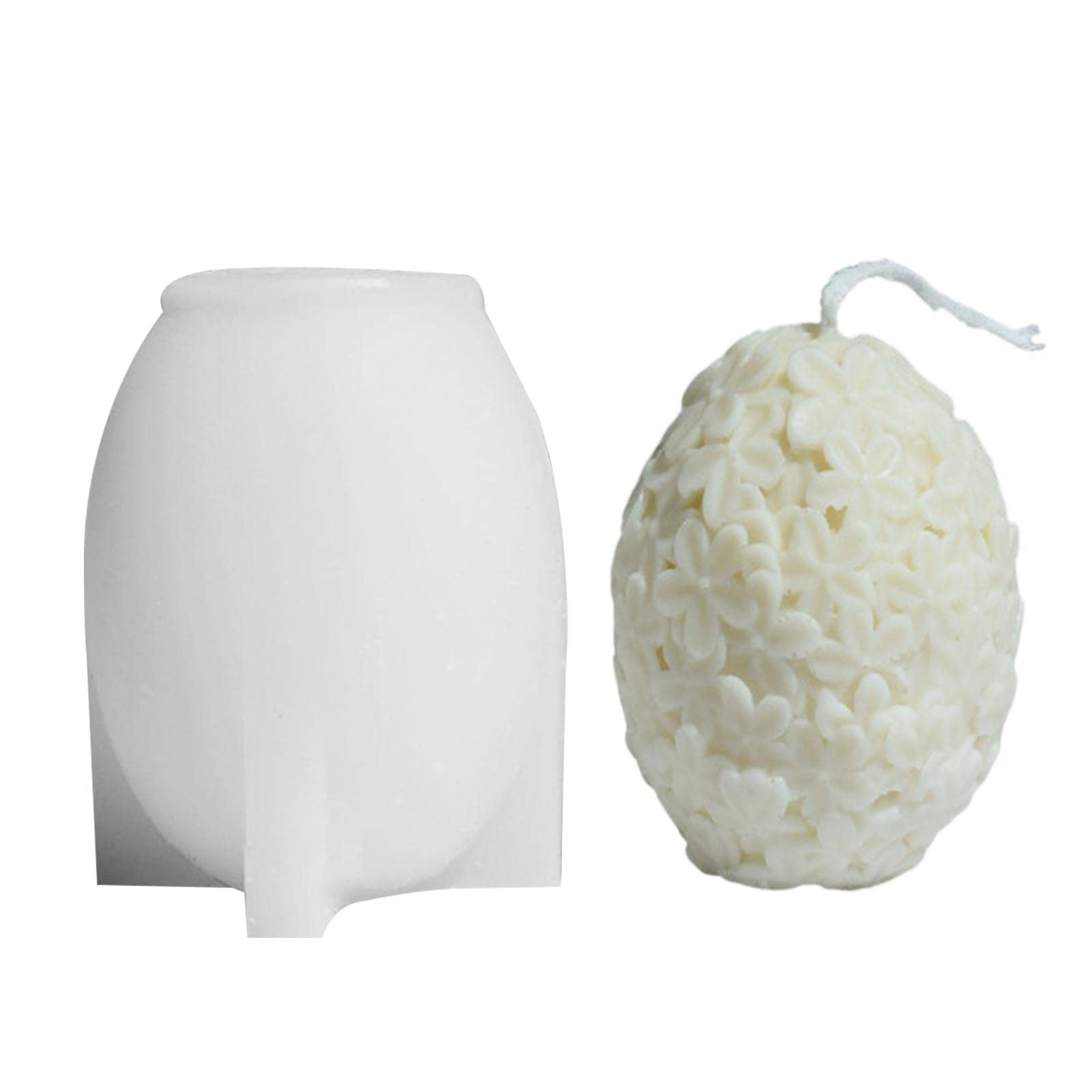 5 moldes de silicona con forma de flor 3D, molde de silicona con forma de flor de bola artesanal, moldes de jabón de silicona, moldes hechos a mano, moldes de jabón que hacen accesorios