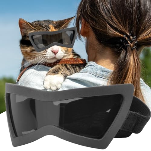 Lunettes de protection pour chiens avec sangle réglable anti-UV