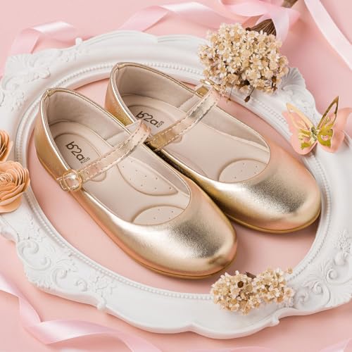 Genérico, Sapatilha Infantil Feminina Boneca B2A kids SocialTradicional Básica Verniz. Cor:Dourado;T