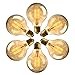 Produktbild Vintage Edison Glühbirne, OnlineTek 6 Stück Globe Glühbirne Retro Warmweiß E27 40W Glühbirne Nostalgie Lampe Bar Stil Industrielle Licht Retro Glühbirnen