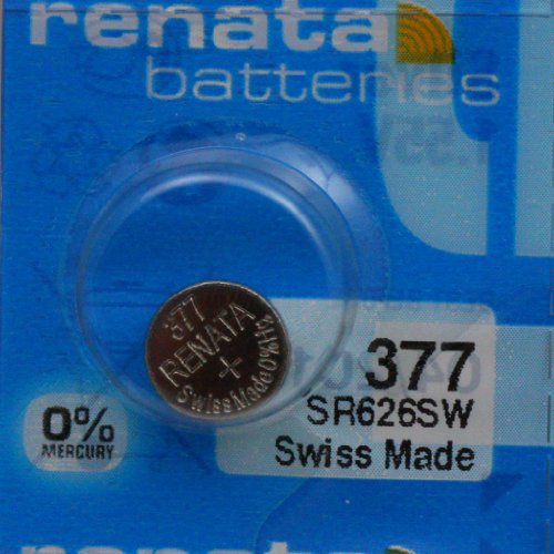  1 x Renata 377 SR626SW Argent Oxyde Batterie M...