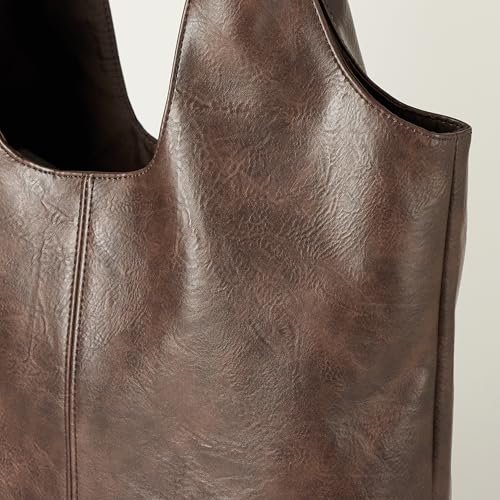 Image of The Drop womens Morgan Soft Hobo Tote