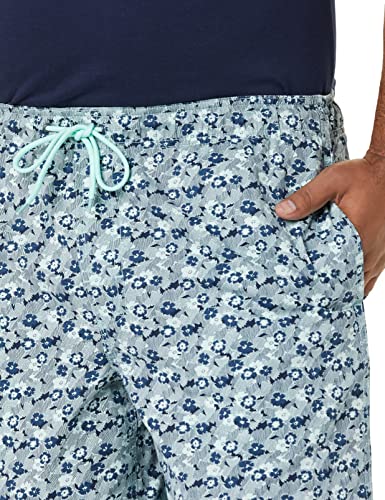 Image of Amazon Essentials Men's 8 inch Inseam Relaxed-Fit Cotton Drawstring Pull-On Walk Shorts, Summer-Weight