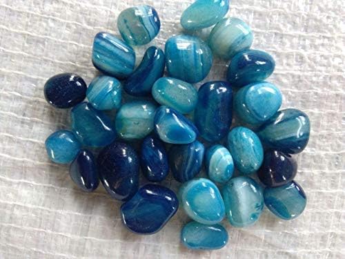High Polished Blue Onyx Pebbles (500 g)