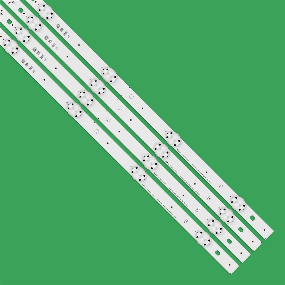 Barra LED da 8 Pezzi Compatibile for LG 49UH610V 49UH610A 49UH6100 49LF5100 49UH6030 49UF640V 49UF6407 49UH6507 49LF510V 49UH617Y Lge_WICOP_49 Pollici