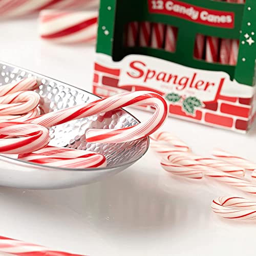 Spangler Classic Red and White Peppermint Candy Canes Natural