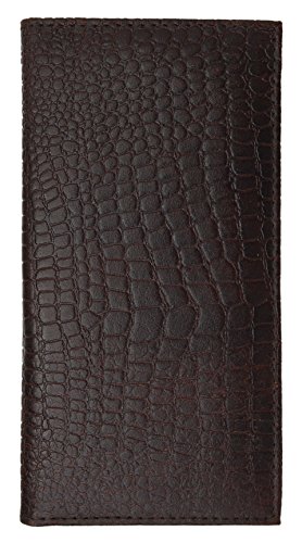 New High End Marshal Leather Checkbook Cover Case #156-CR - //coolthings.us