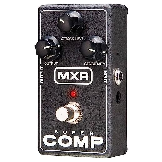 Pedal de efectos para guitarra MXR Compressor SUPER COMP