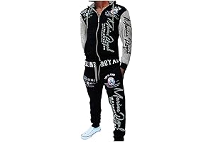 HHGKED Men's Fortnite Sweatshirt Tracksuit