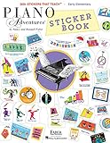 Piano Adventures Sticker Book | Over 300 Educational Music Stickers for Kids | Beginner Piano Method and Learning Resource | Fun Piano Teaching Tool with Awards and Certificates | Faber Primer Level
