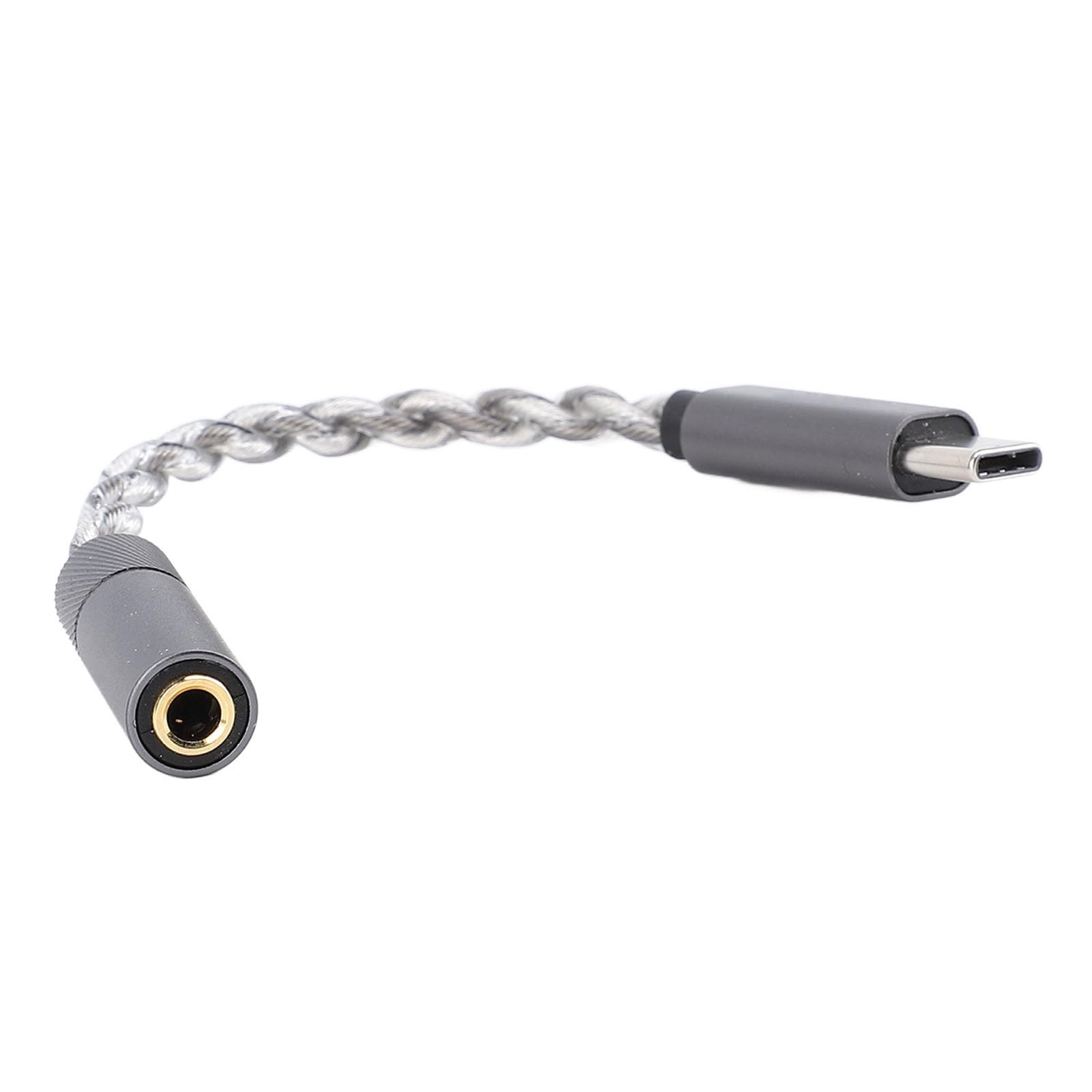 Cavo Adattatore USB Tipo C a 4,4 Mm, Cavo Amplificatore Jack per Cuffie HiFi da USB C Maschio a Femmina da 4,4 Mm, 384 KHz/32 Bit, per Dispositivi di Tipo C, 3,9 Piedi