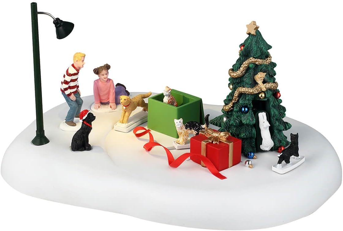 Lemax Christmas Cats, Battery Operated (4.5V) #44322