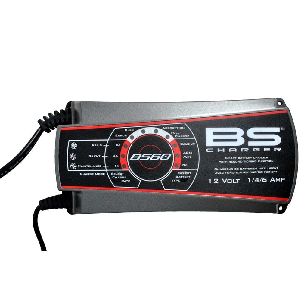 Bs - Chargeur bs bs60 12v 1a/4a/6a - 321924
