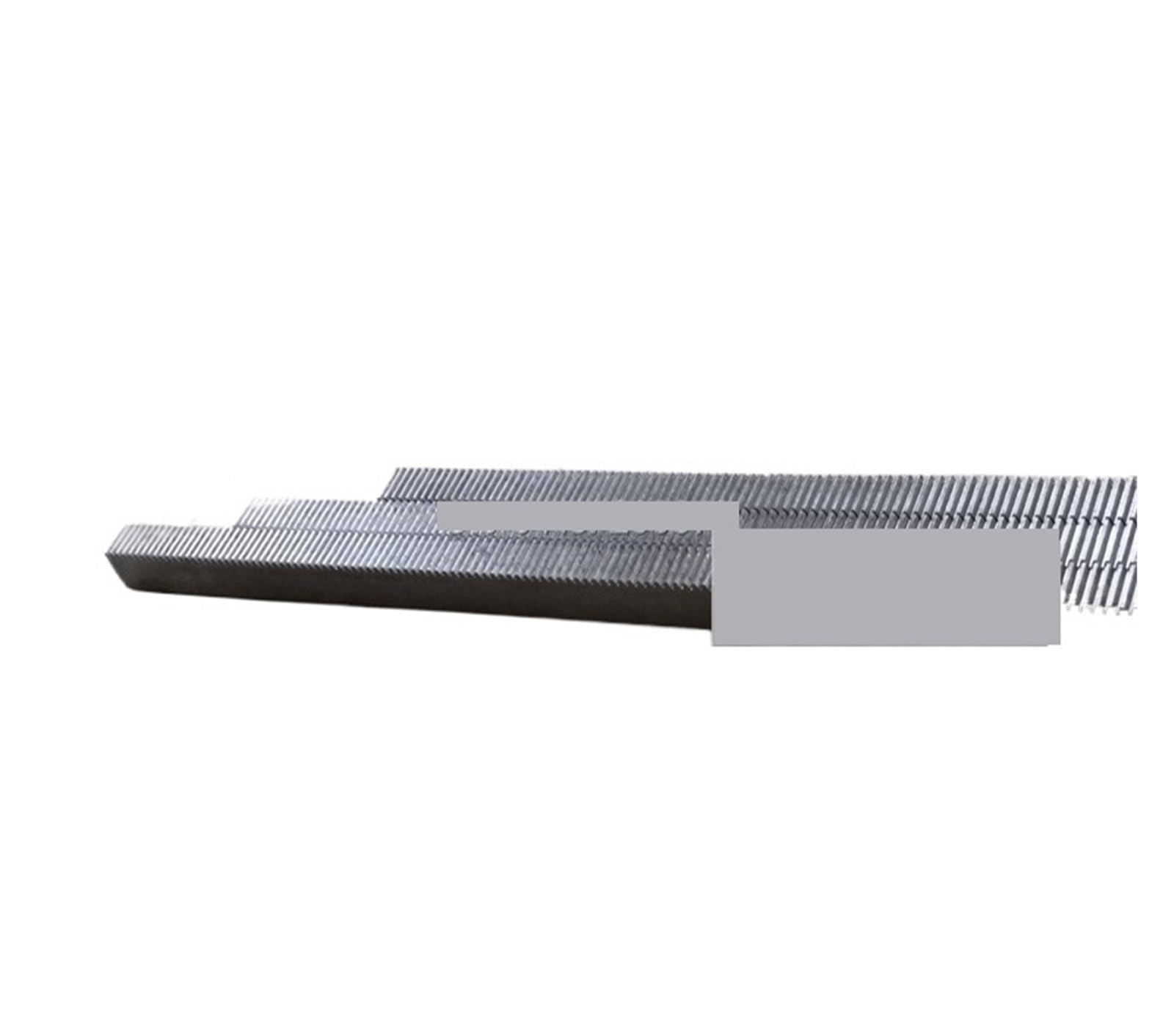 les engrenages et les dents, Crémaillère d'engrenage 1.5M 20x20x1000mm, 45 dents droites en acier, routeur CNC