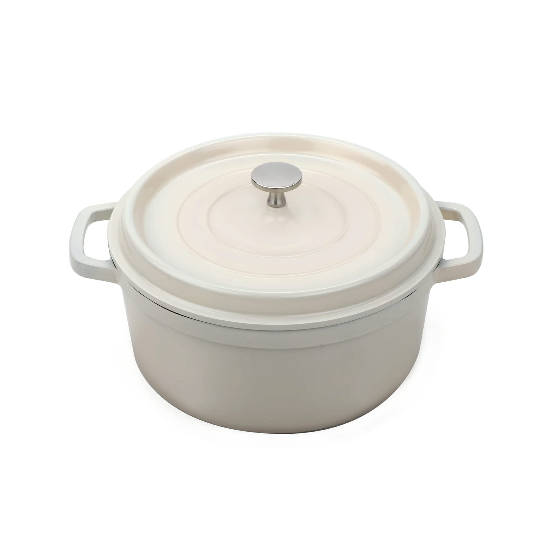 GET 2.5 Quart / Round / White Dutch Ovens