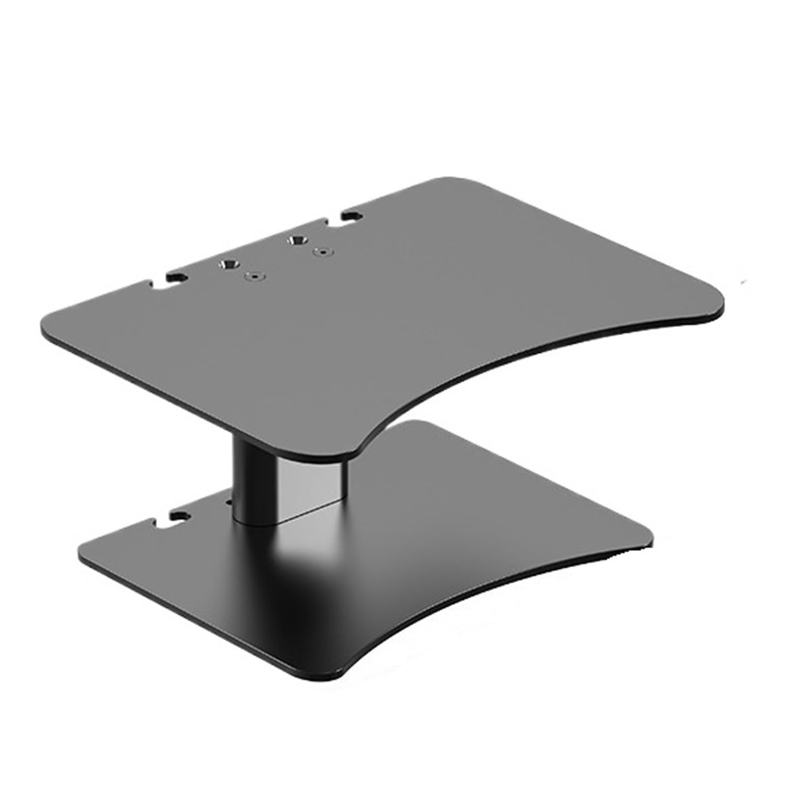 IKPGBZXM Raise monitor support(Withelevatedstandblack)