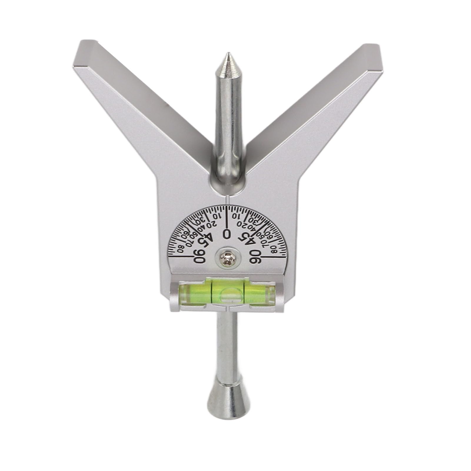 Outil de Centrage de Marqueur de Tuyau de Sécurité en Aluminium, Outil de Tête de Centrage de Marqueur de Tuyau Curv O Mark avec Tête de Centrage pour Marquer et Mesurer
