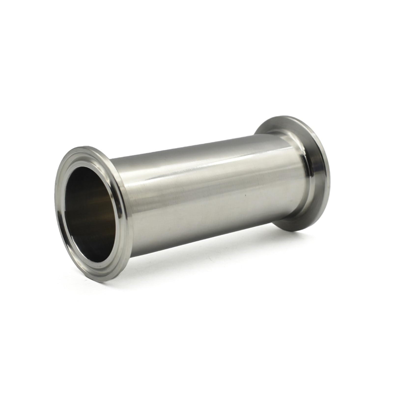 1,5 "2"-4 "304 tubo de bobina de triple abrazadera de acero inoxidable conector de tubería de acero inoxidable 100mm 150mm 200mm 250mm de longitud(Length 150mm OD51 X Ferrule64)
