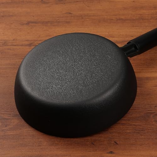 Wok de hierro con mango de madera natural 28 cm miniatura 5