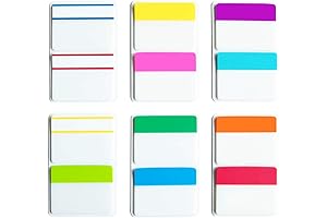 KICNIC Index Tabs for File Labels Self Adhesive - A Perfect Solution for Organization!