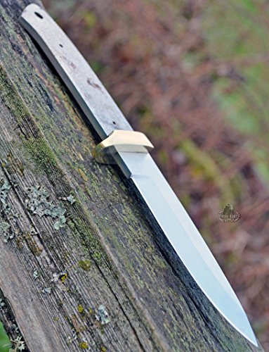 Whole Earth Supply (Set Of 2) Drop Point B Knives Knife Blades Blanks Hunting Blank Blade Hunter Parts Making Bl7709 #TOP3