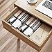 Desk Drawer Organizer Tray 6 Compartment Mesh Organizers 11x6x1.4