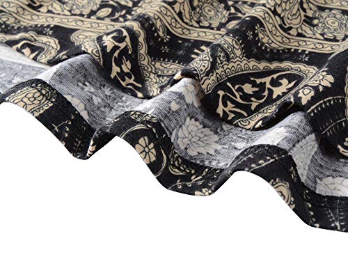 Veranee Women's Plus Size Swing Tunic Top 3/4 Sleeve Floral Flare T-Shirt (Xxx-Large, 16-10) #TOP5