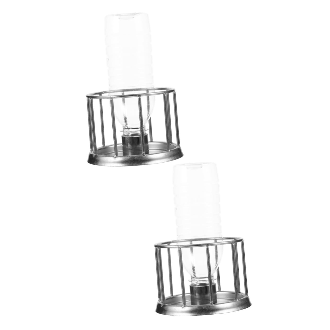 VANZACK 2 Uds Alimentador De Agua para Contenedor De Alimentación De Alimentos Tanque De Agua para Reptiles Plato Accesorios para El Hábitat De La Tortuga Soporte De Comida