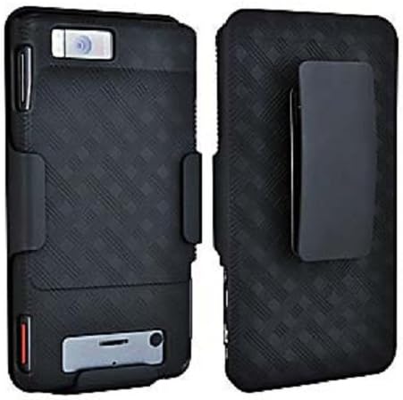Superior Communications Motorola MB810 DROID X Plastic Case and Holster Combo
