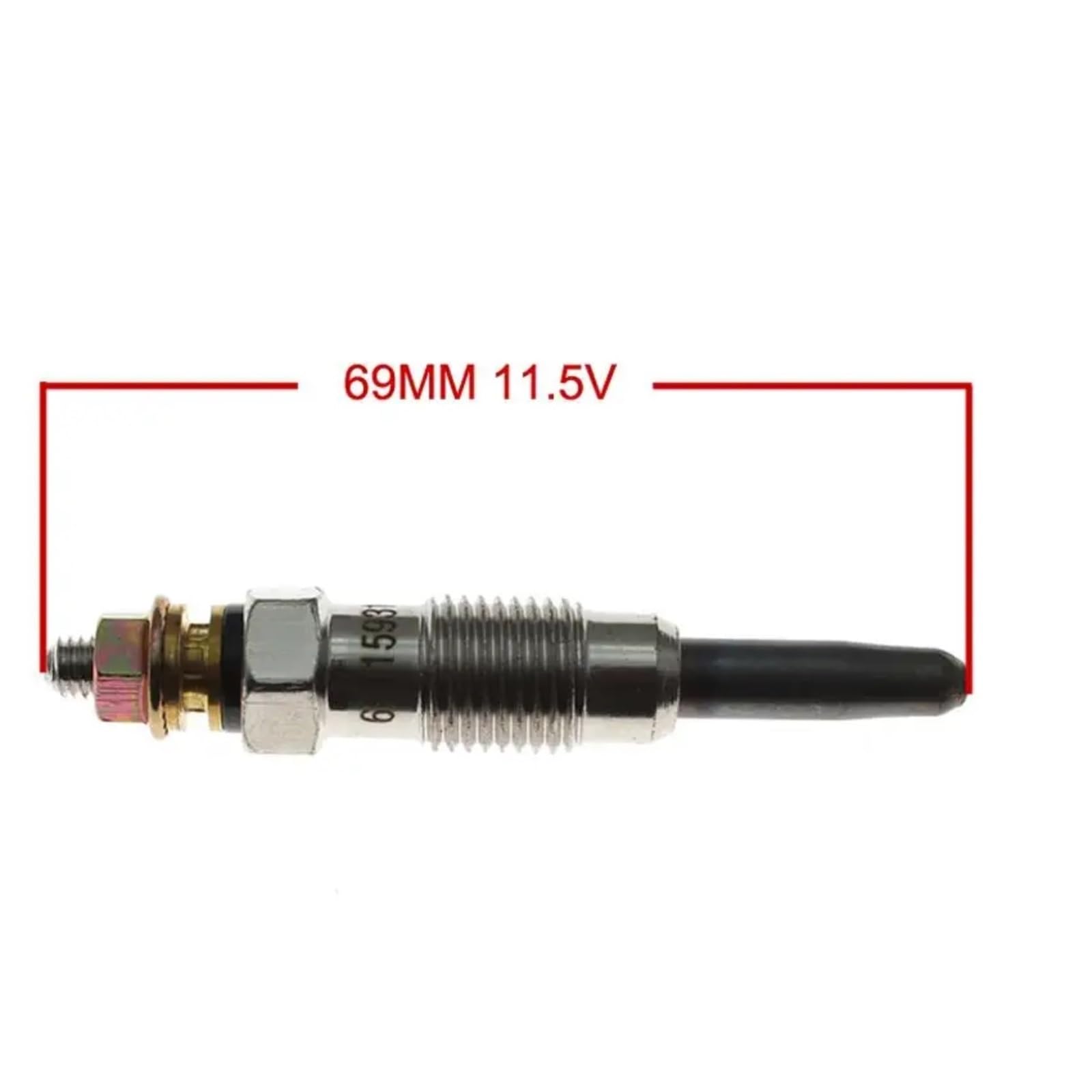 Compatibile con candelette di preriscaldamento Diesel Benz MB100 MB140 5 cilindri 29L OM600 1999 2000 2001 2002 2003 2004 2005 6611593101 66115931A1